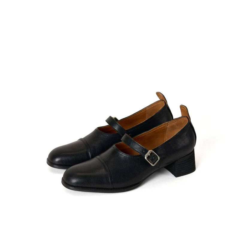 ANNAMOOER•设计师品牌一字带小皮鞋AM72SX01