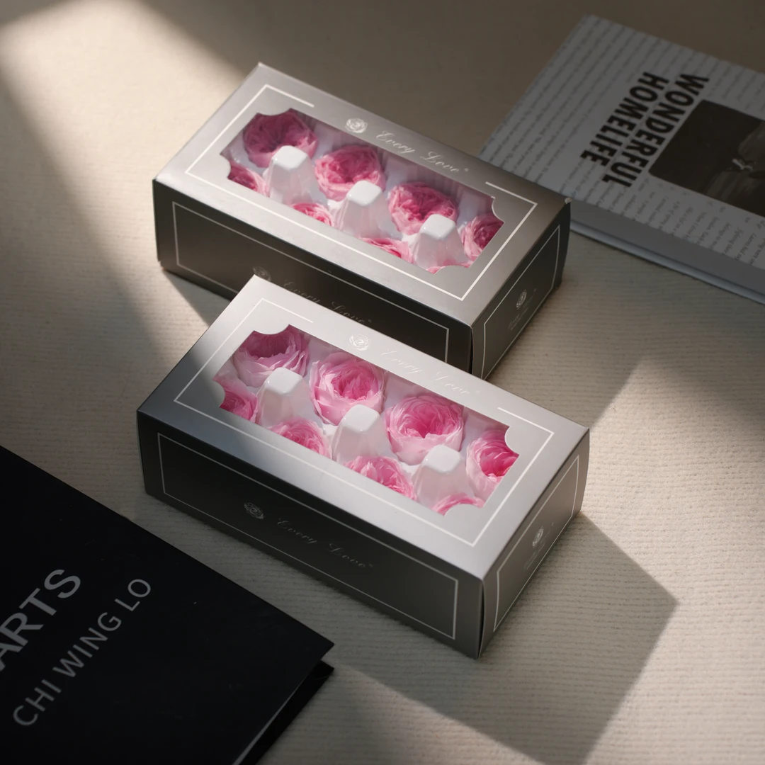 【DIY浪漫】永生奥斯汀4-5cmA级8朵装 DIY材料包多种颜色任意挑选