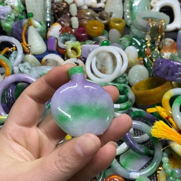 颈饰未镶嵌翡翠缅甸翡翠首饰配饰