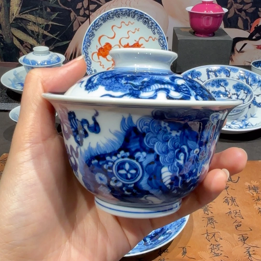 手工手绘陶瓷茶具