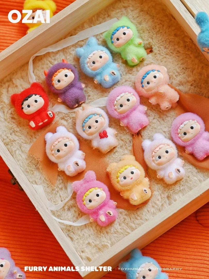 【拆盒】哦崽茸茸收容所系列手办潮玩摆件玩具女生礼物