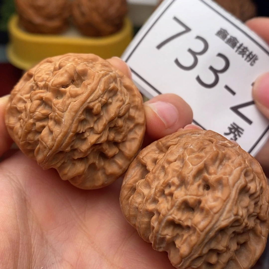 文玩核桃把件白狮子41……