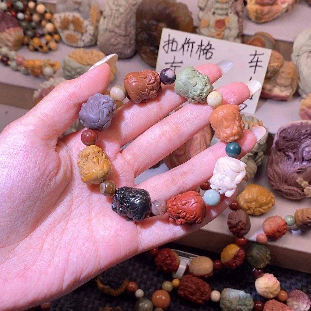 石英质玉（阿拉善玉）未镶嵌手链