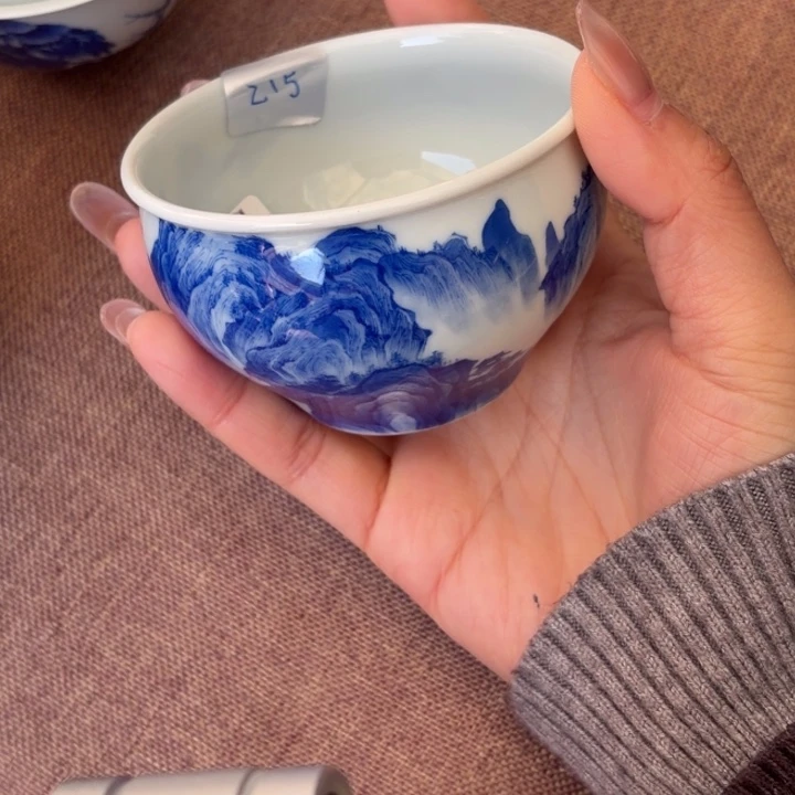 四***，瑕疵不退换手绘缸杯