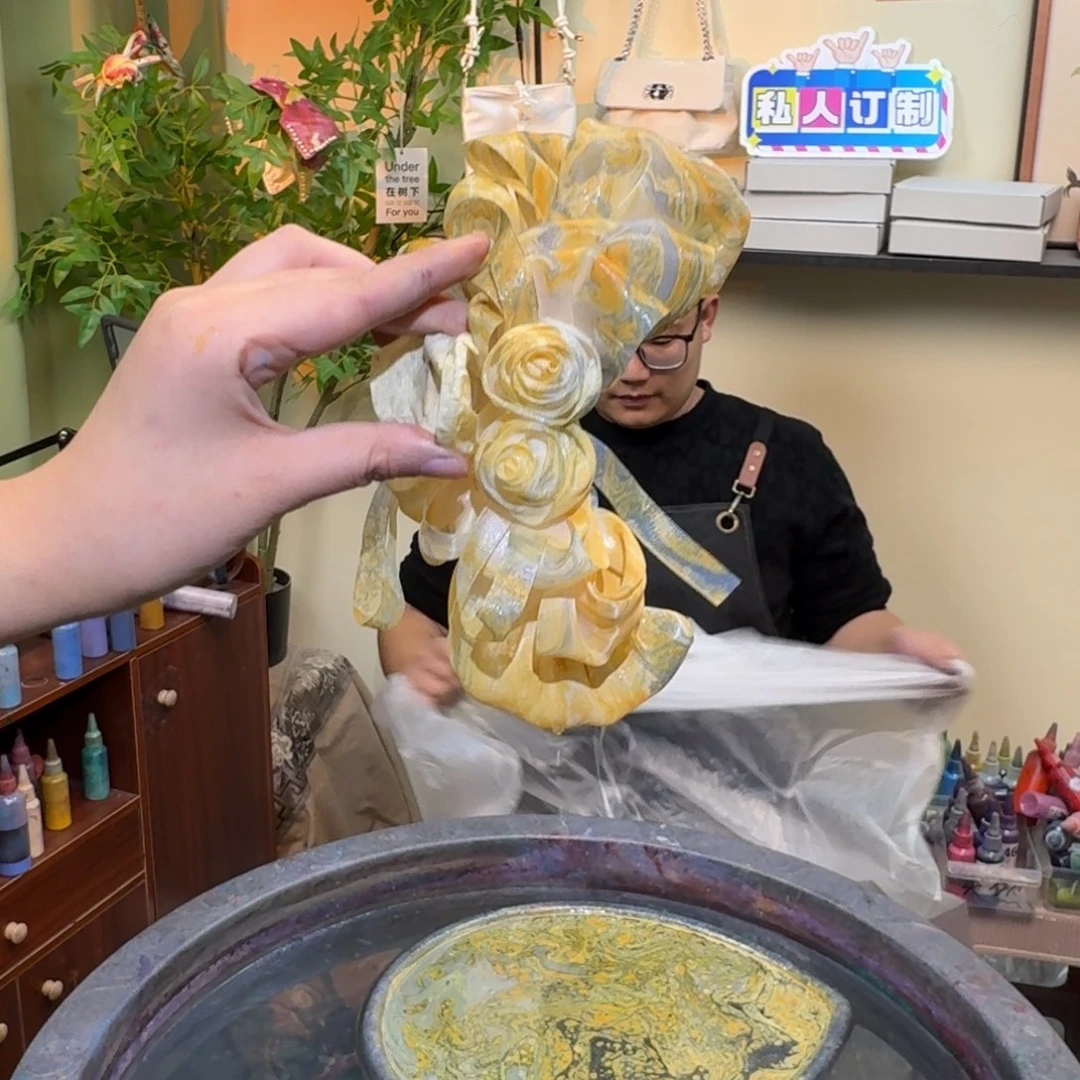吃***肉树脂非金属玫瑰抓夹79