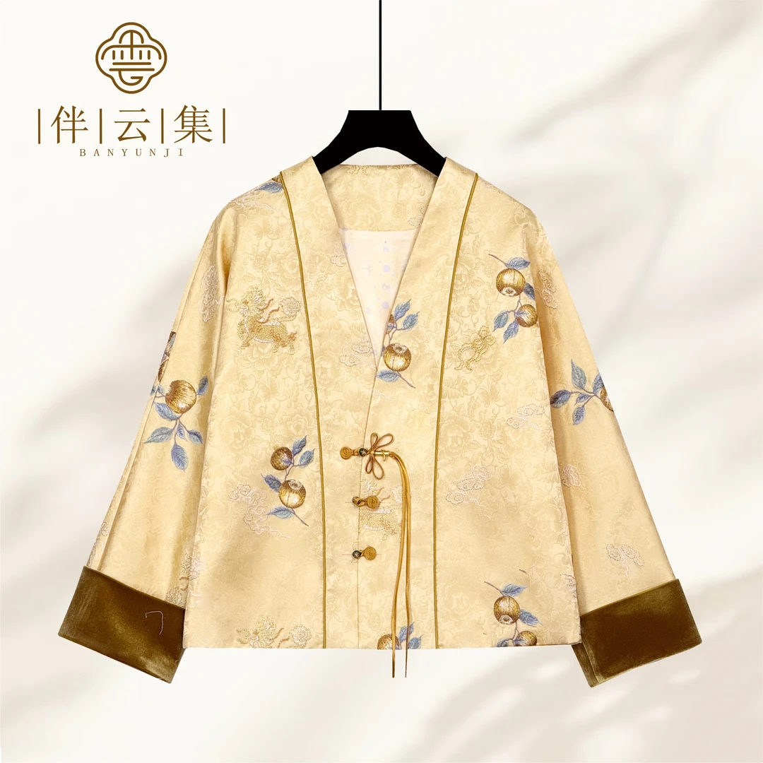【锦秋】新中式时尚气质国风高级设计师款马甲无袖马夹上衣女