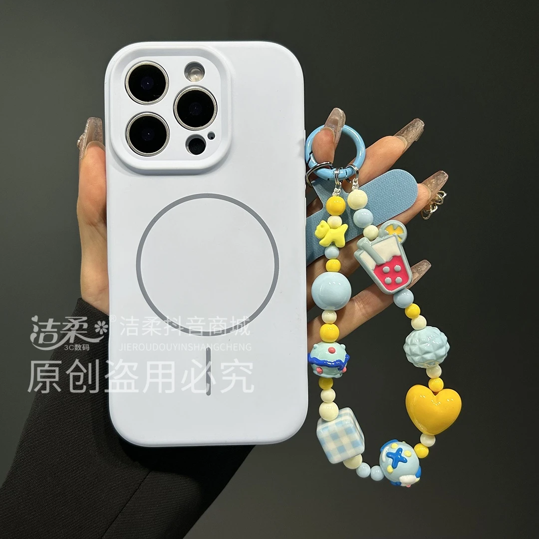 适用苹果16Pro手机壳带挂绳iPhone15全包防摔硅胶14por保护13软壳