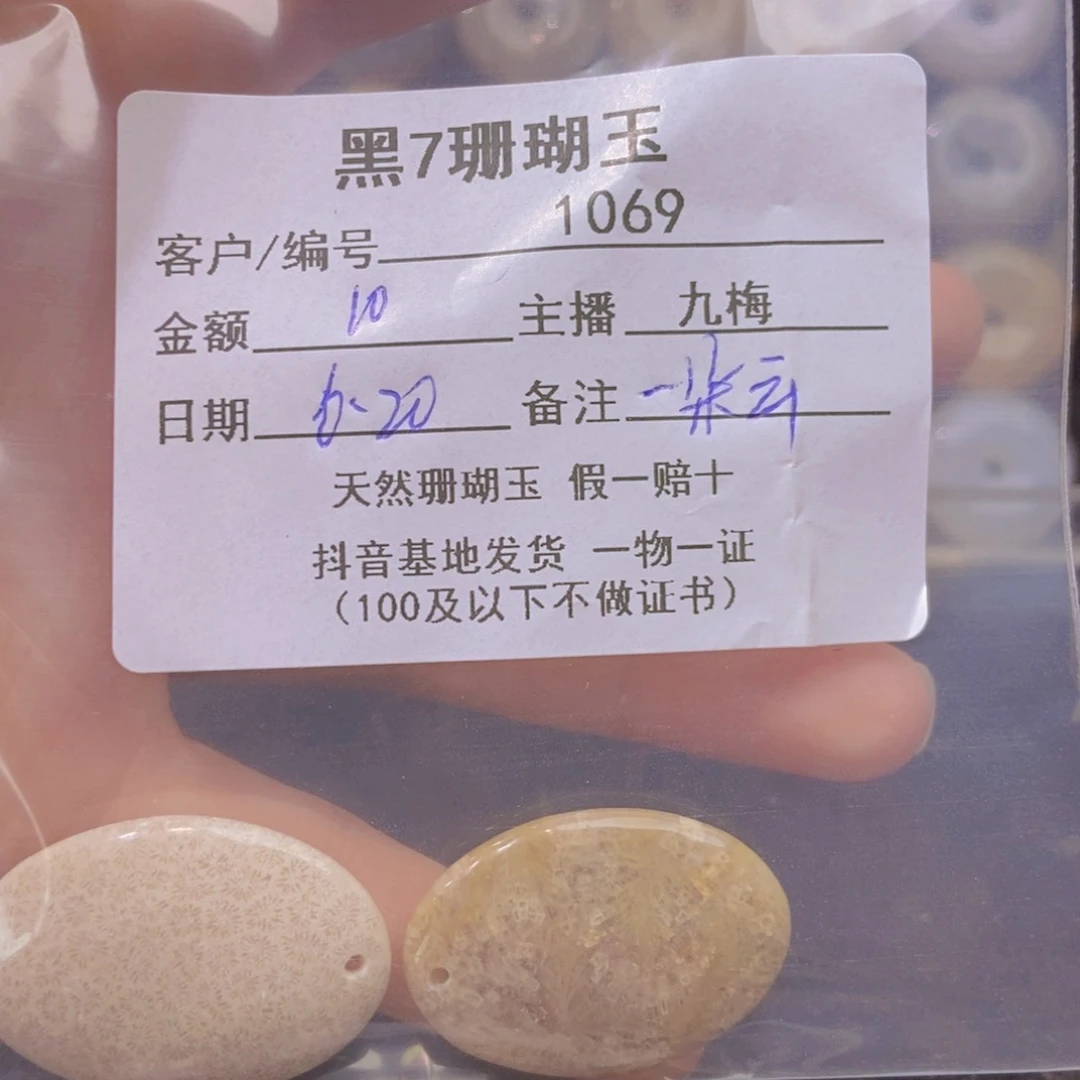 硅化珊瑚（珊瑚玉）未镶嵌颈饰＆****云