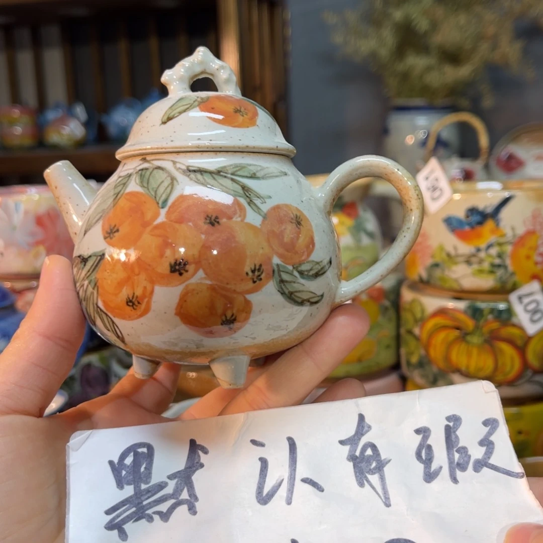 杯素浅陶瓷手工手绘