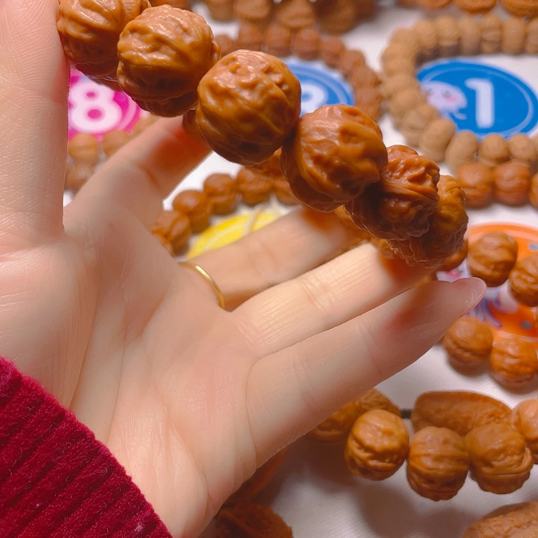 ︶***1文玩核桃吊坠京八棱