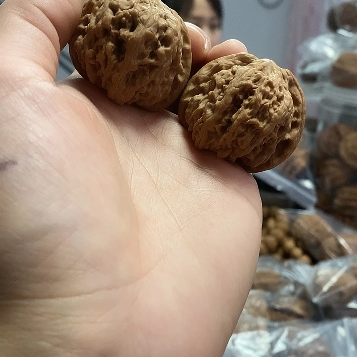 文玩核桃把件41蜡皮千佛山小众