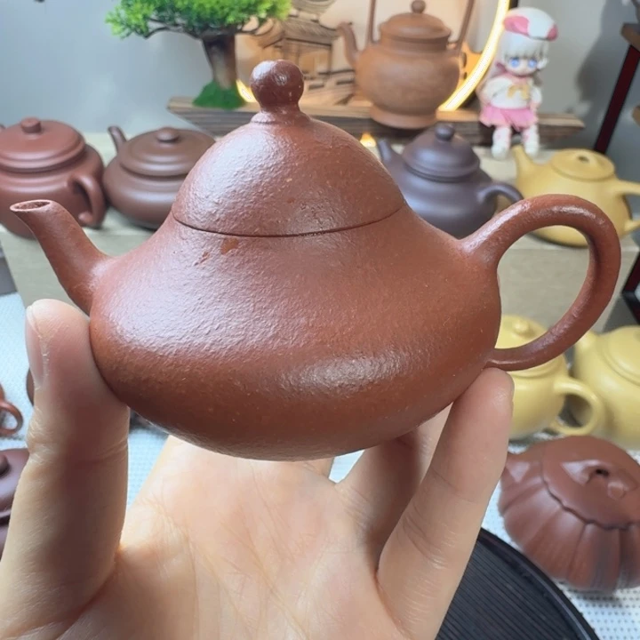 原矿红降坡100cc梨壶