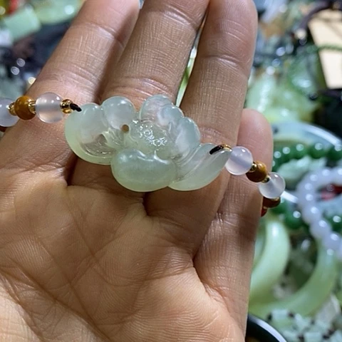 岫玉手绳未镶嵌多样性发货