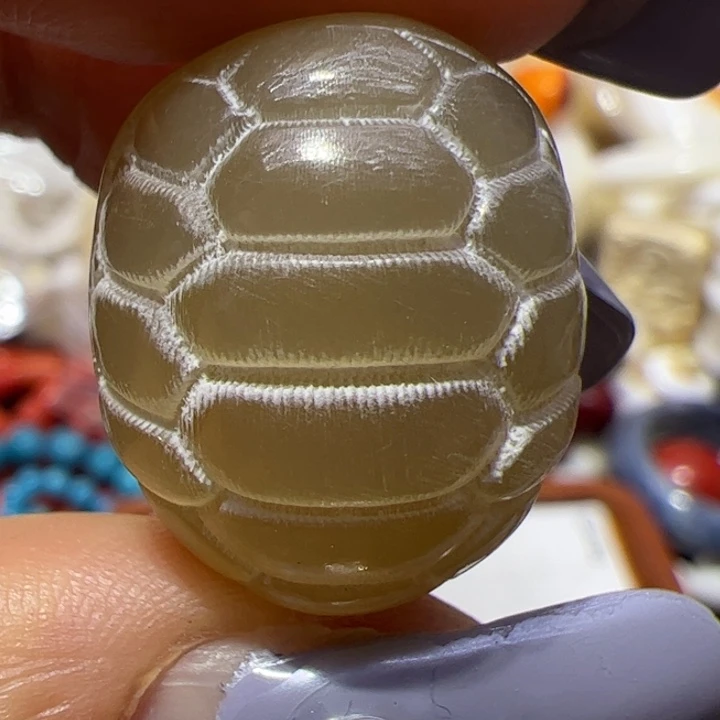 大果紫檀（缅甸花梨）射白富甲单珠