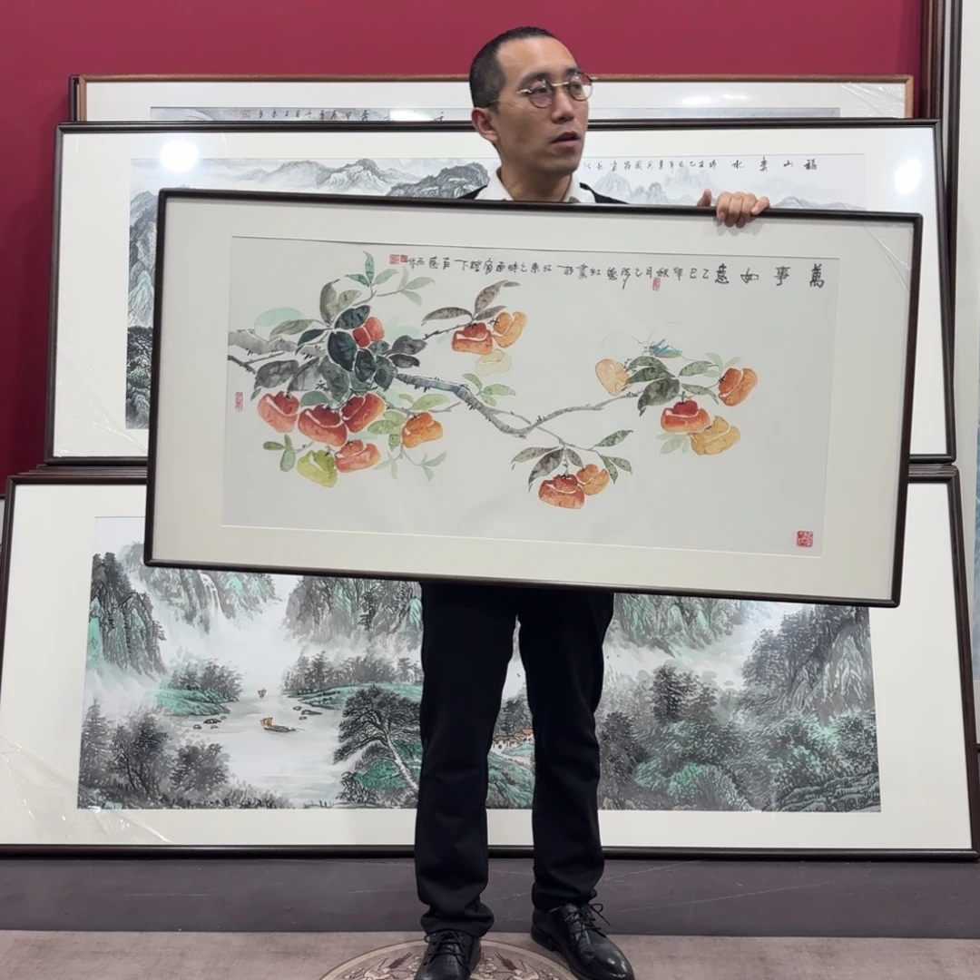国画手绘作品120/60
