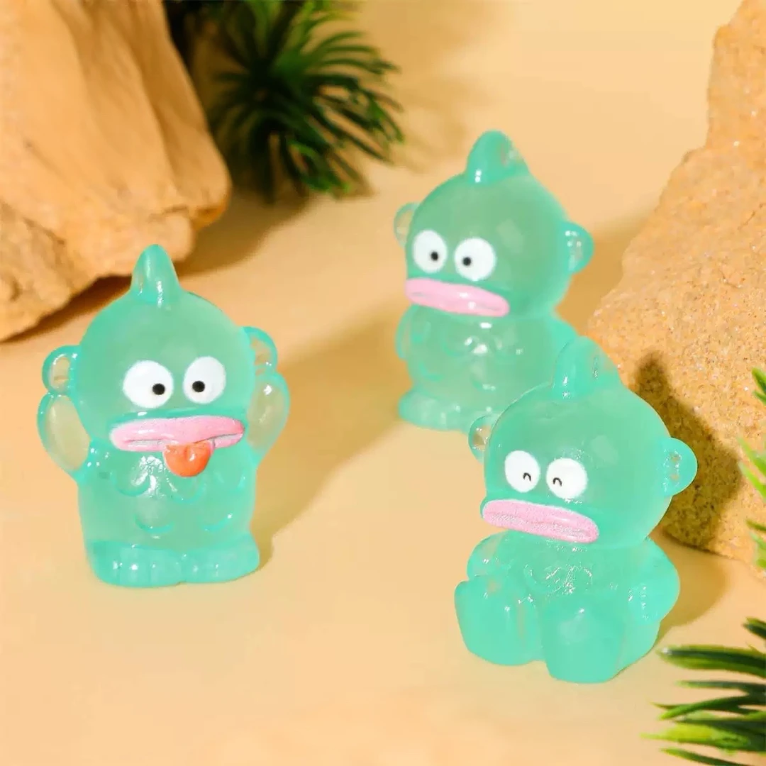 丑鱼夜光实色 双许愿玩法家居装饰品桌面汽车树脂摆件