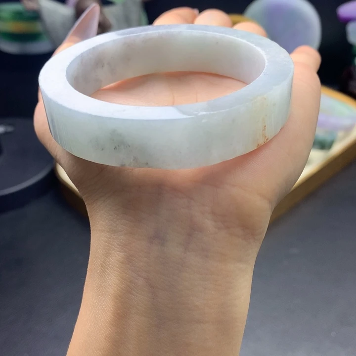 定制翡翠未镶嵌翡翠手镯11.