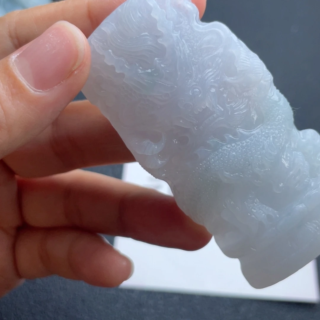 定制翡翠未镶嵌翡翠吊坠