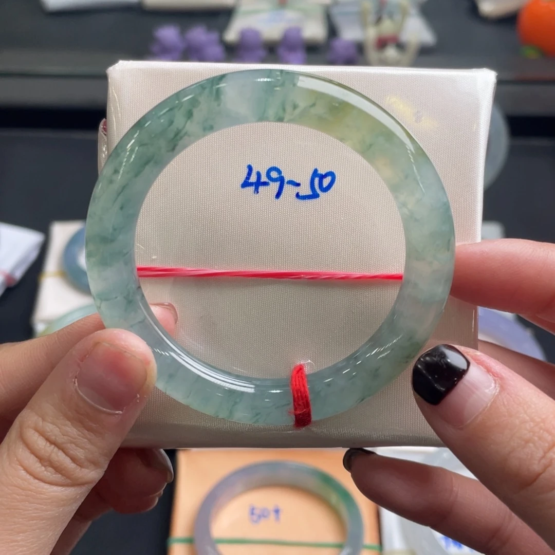 翡翠未镶嵌手镯翡翠手镯