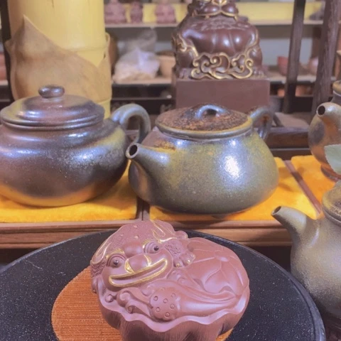 紫砂茶宠宜兴紫砂