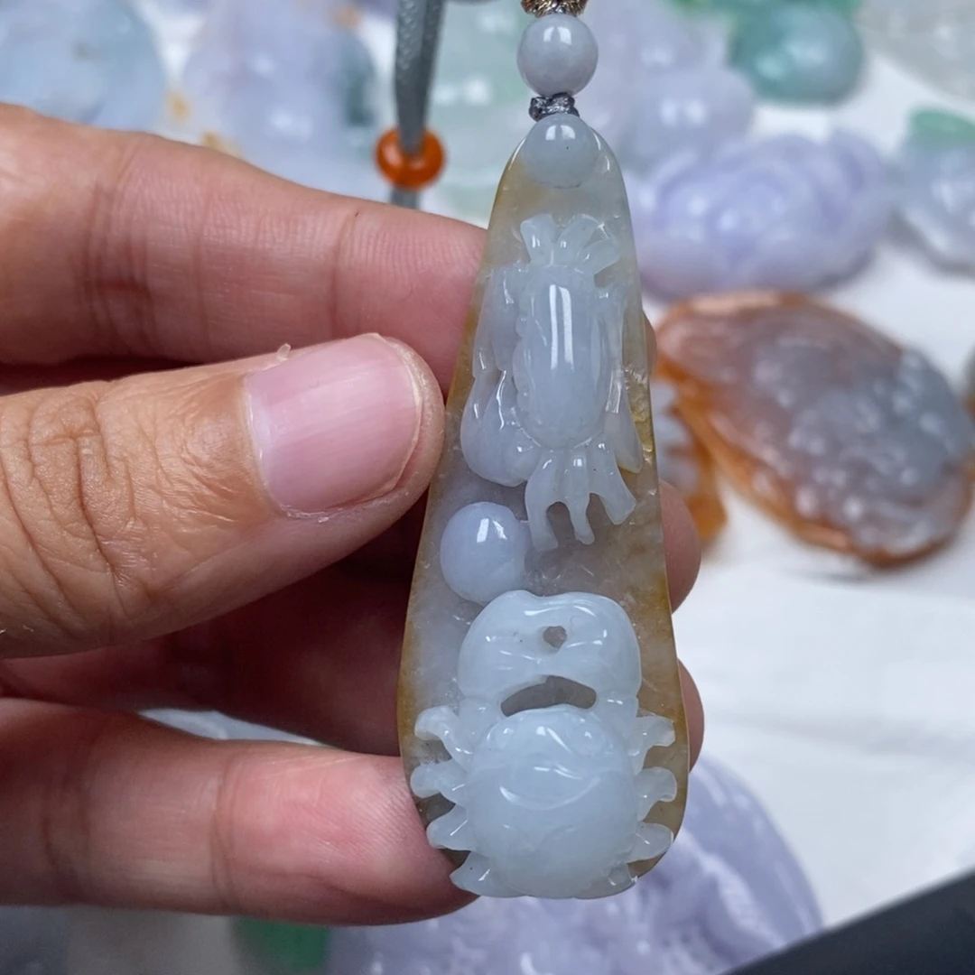 颈饰未镶嵌翡翠翡翠