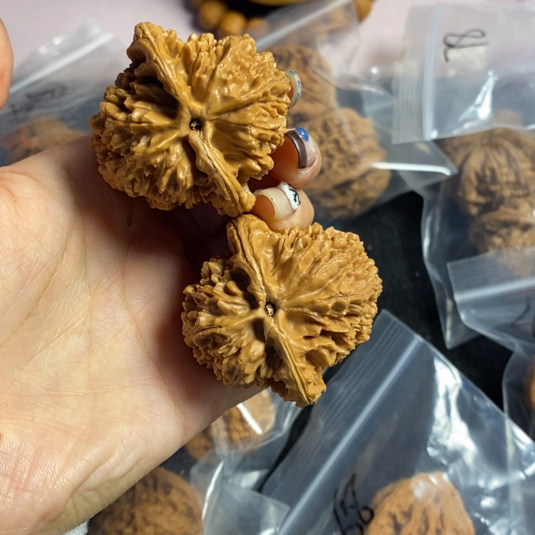 吊坠文玩核桃43大花78