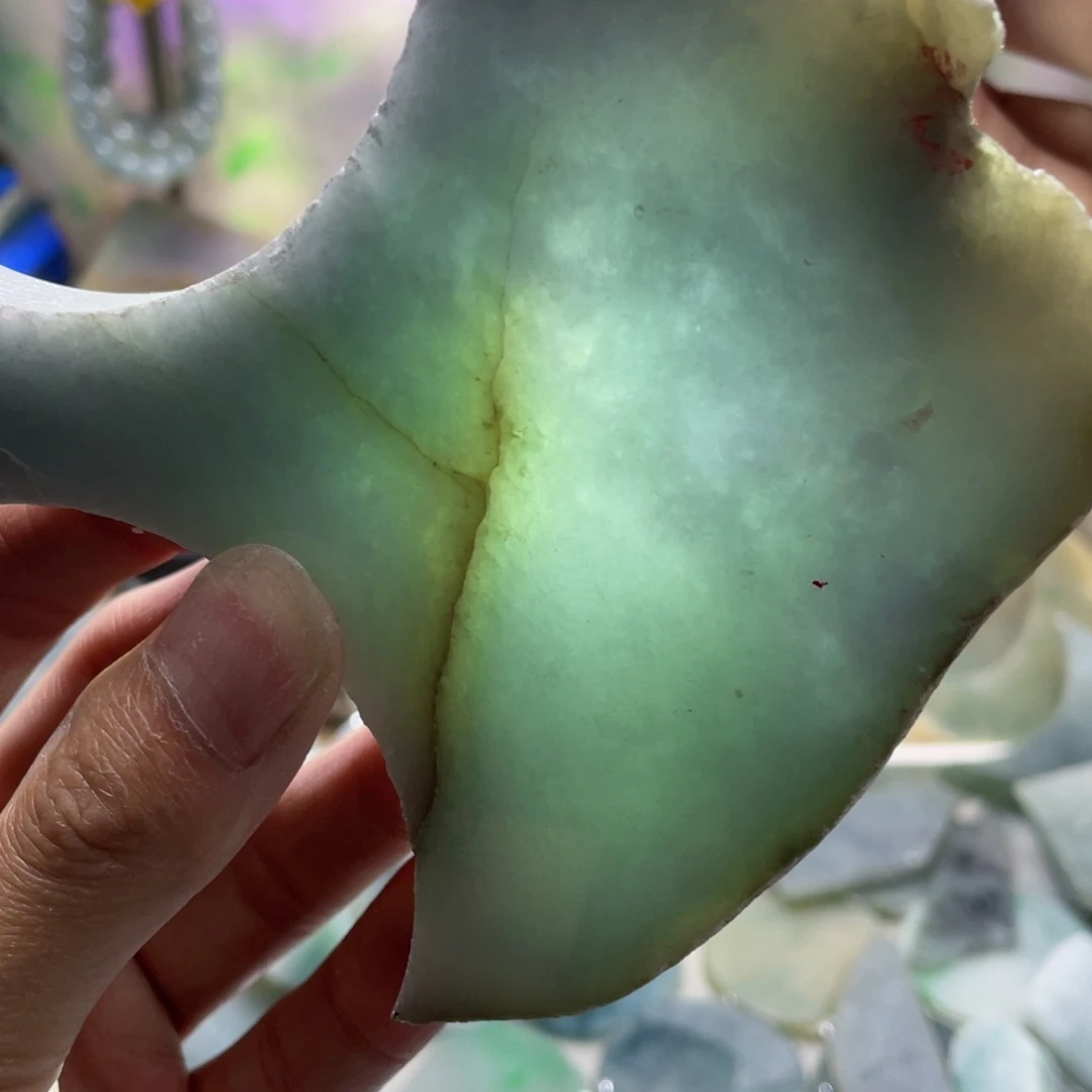 未镶嵌挂件翡翠K缅甸天然翡翠片料