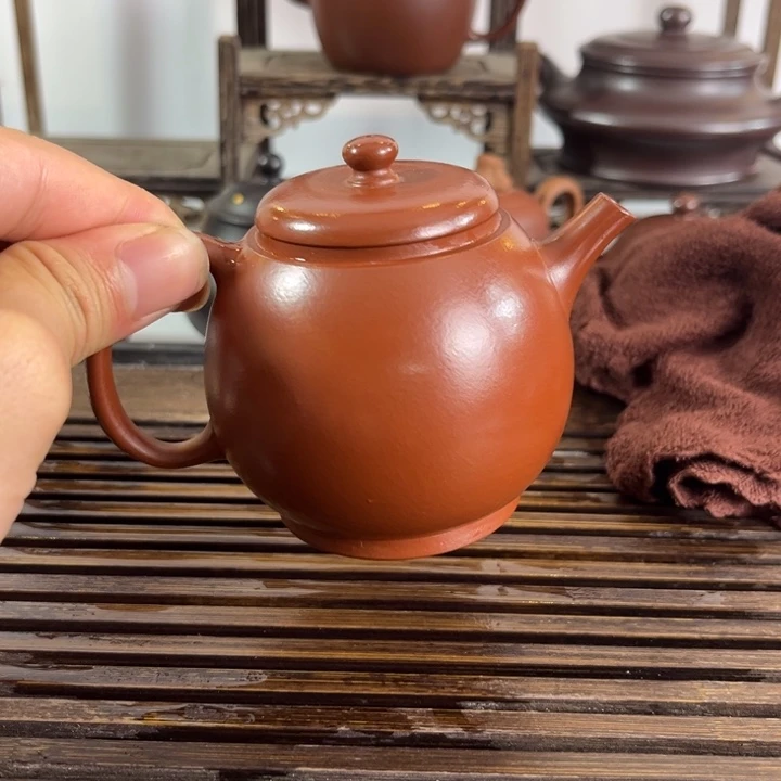 茶壶紫砂原矿紫砂手工制作