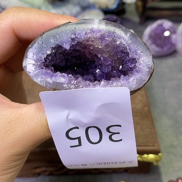 未镶嵌珠宝半成品紫晶