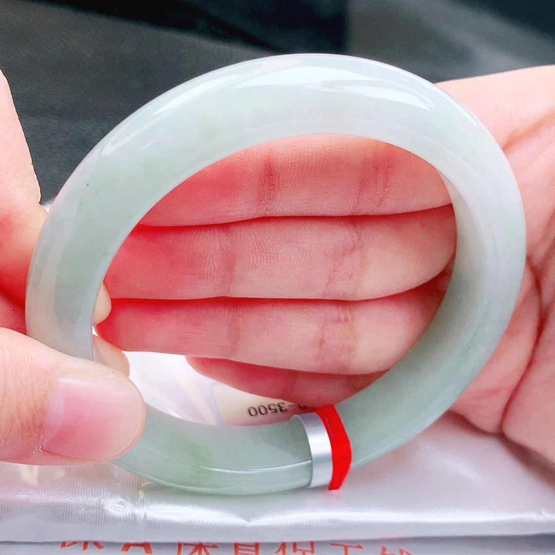 翡翠未镶嵌手镯缅甸天然a货翡翠手镯