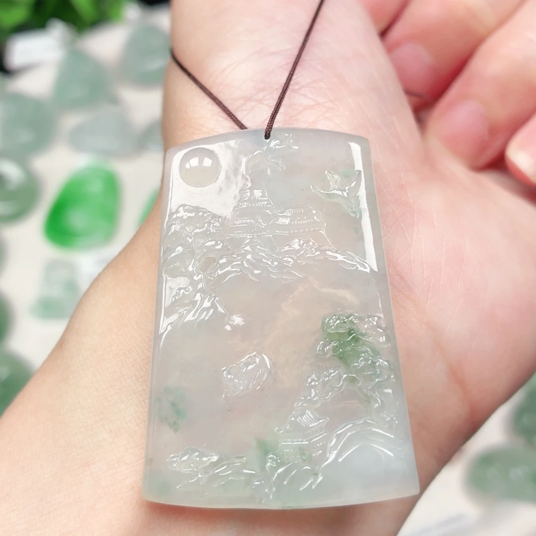 翡翠裸石缅甸天然A货翡翠