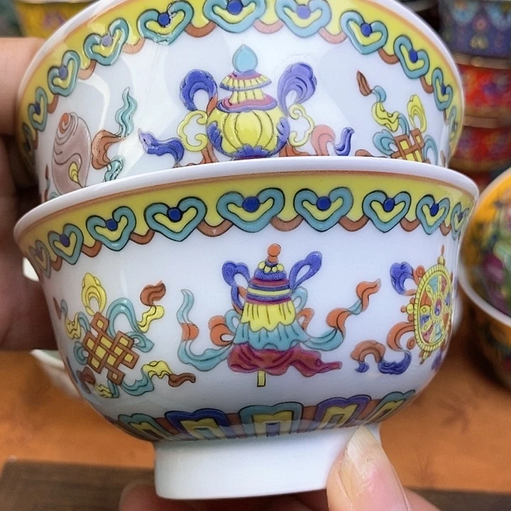 景德镇陶瓷藏式茶碗