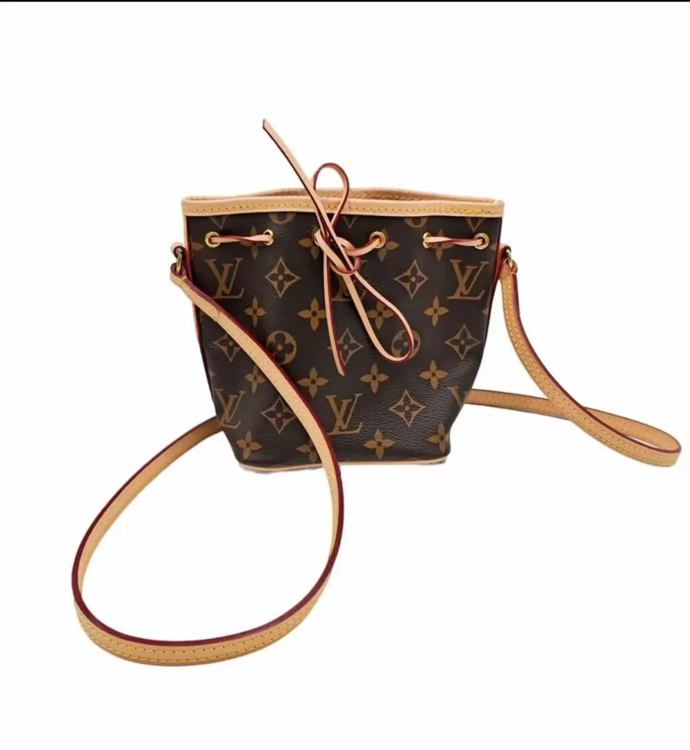 99新 LouisVuitton/路易威登 水桶包nano noe单肩斜挎包（D店）
