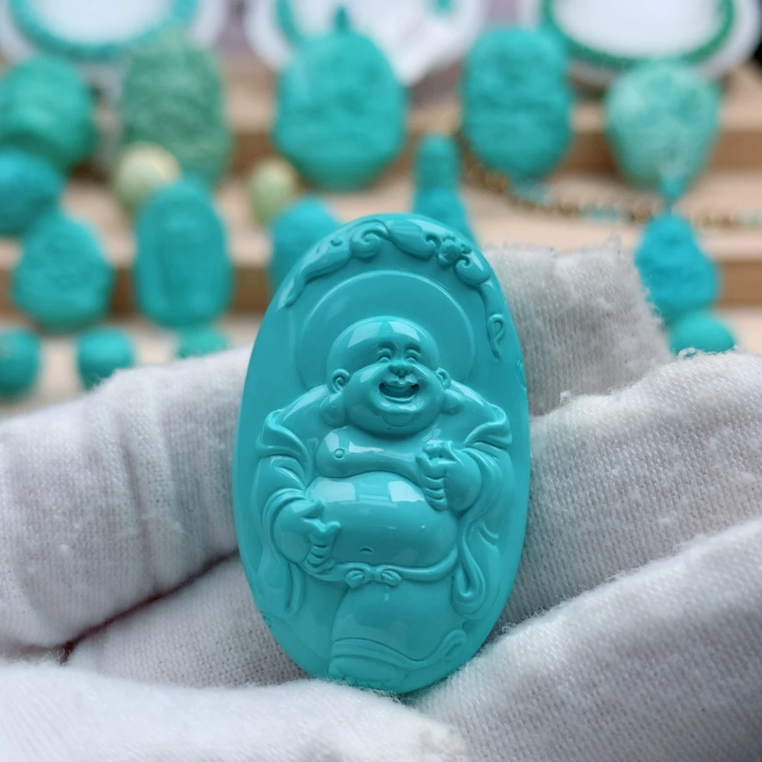 绿松石未镶嵌配饰