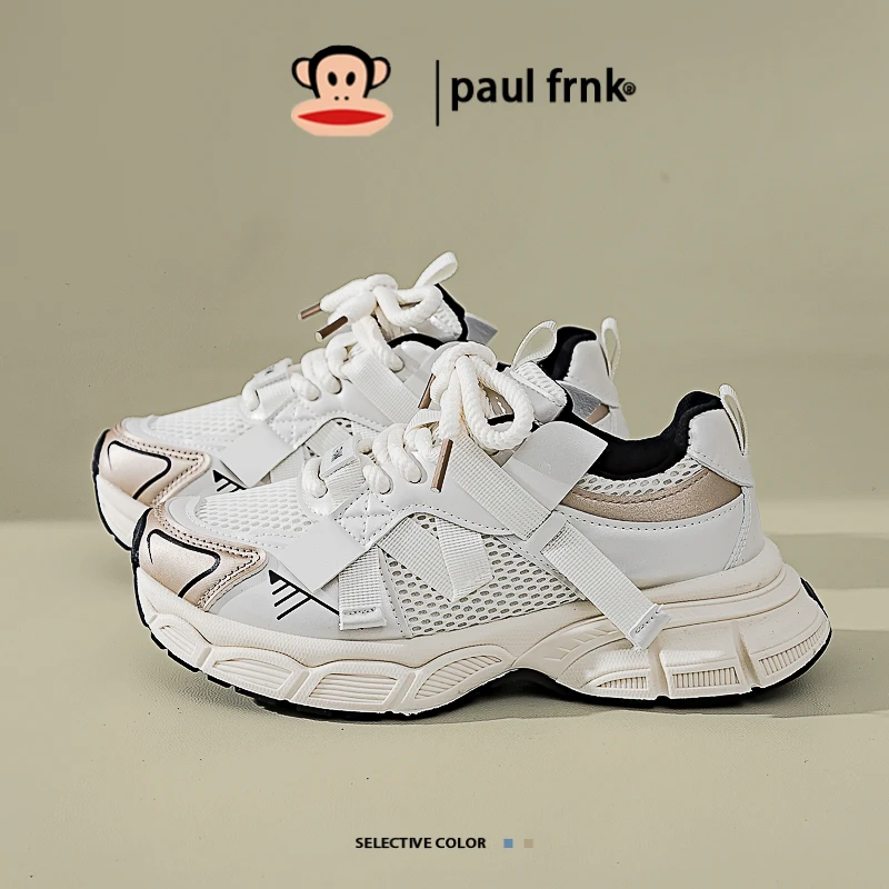 大嘴猴增高老爹鞋女款2025新款秋冬跑步减震轻便运动鞋厚底休闲鞋