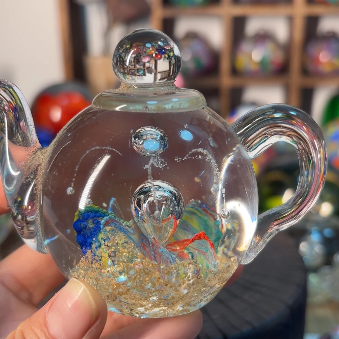 手工艺品琉璃微瑕