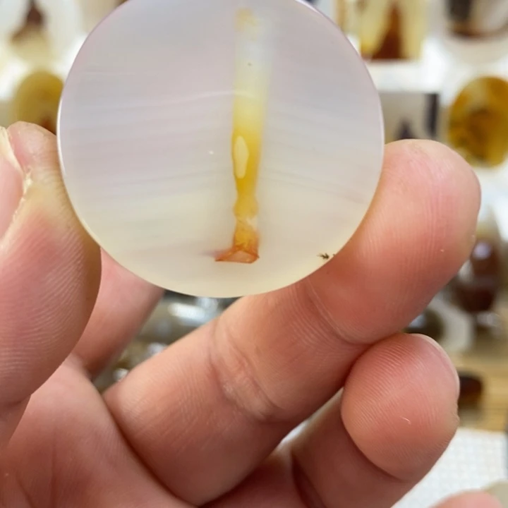 玛瑙/玉髓吊坠(不含链)未镶嵌