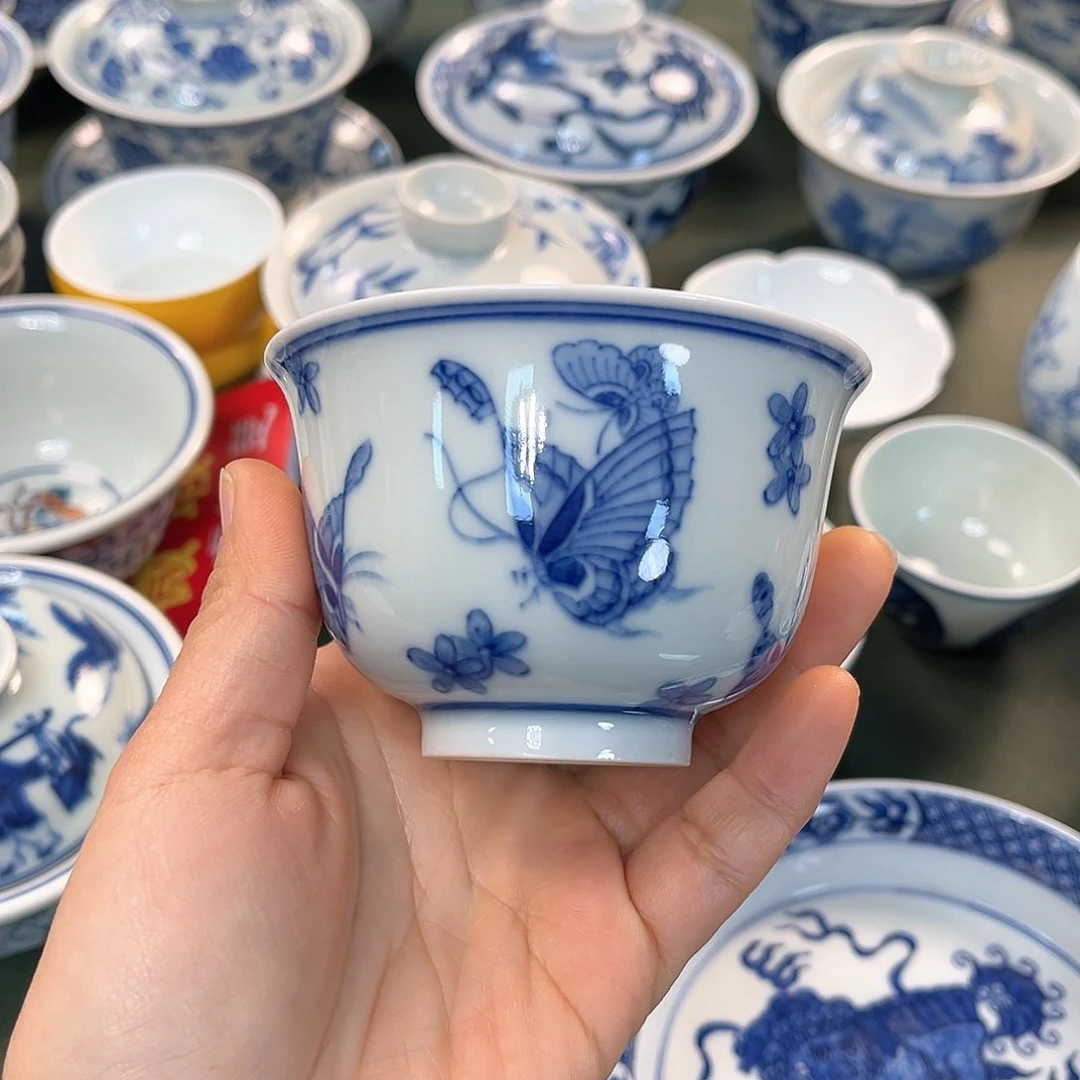 杯青花瓷器青花瓷器