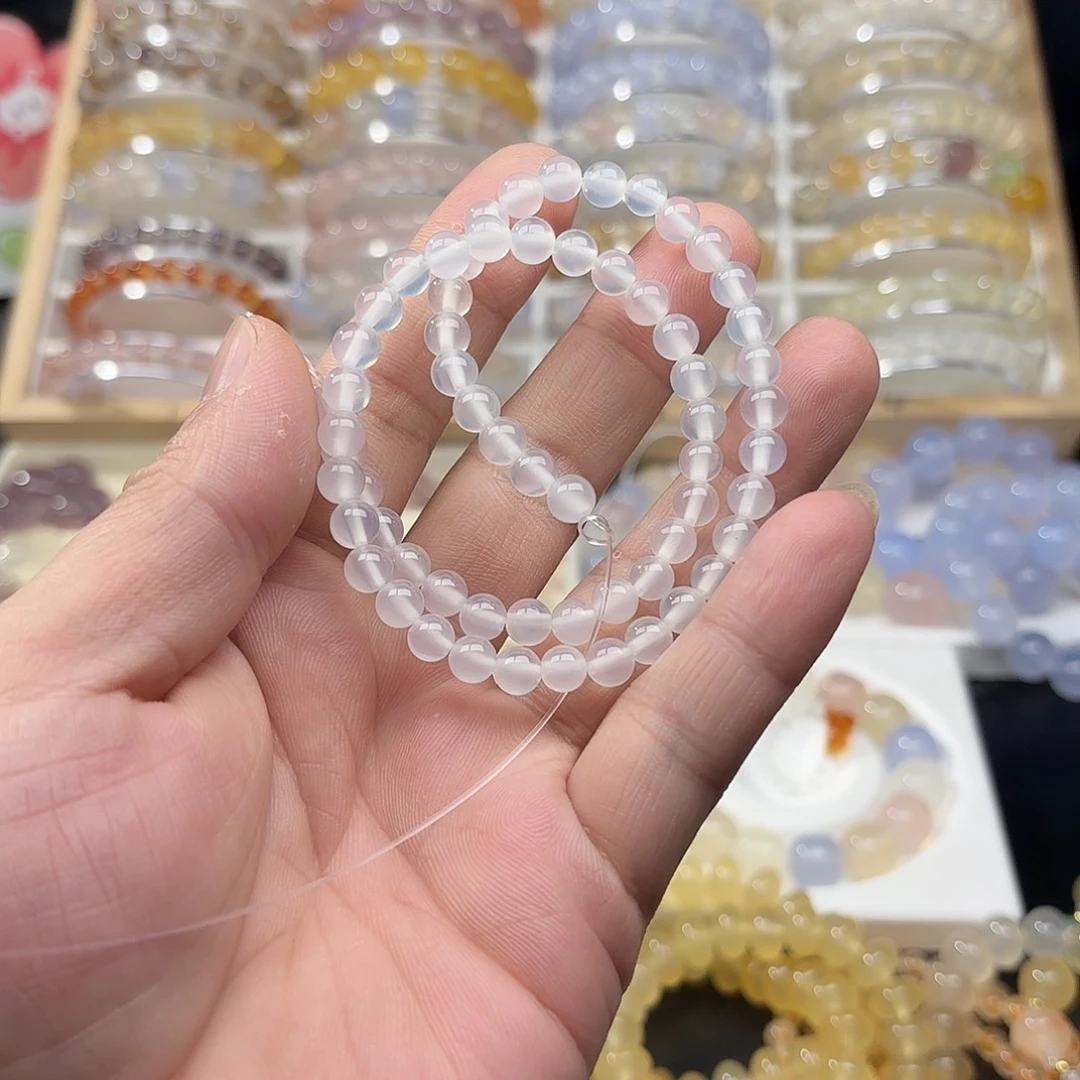 玛瑙/玉髓未镶嵌手链