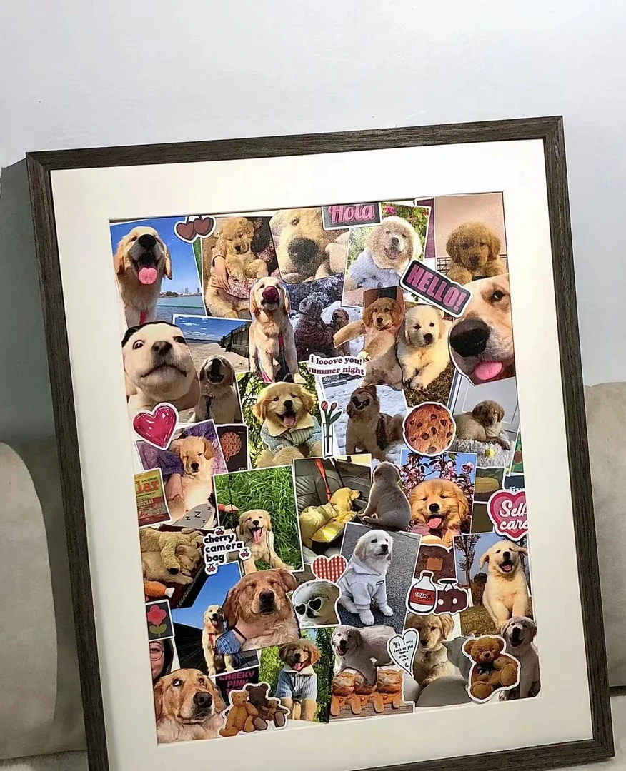 宠物纪念相框定制照片