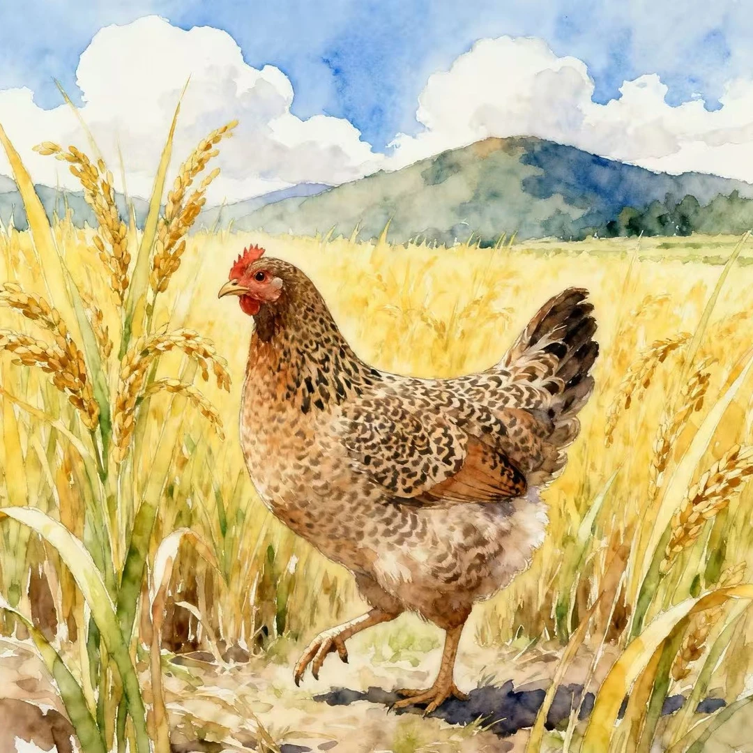 散养长尾鸡绿壳蛋宠物鸡一斤左右发货包邮到家