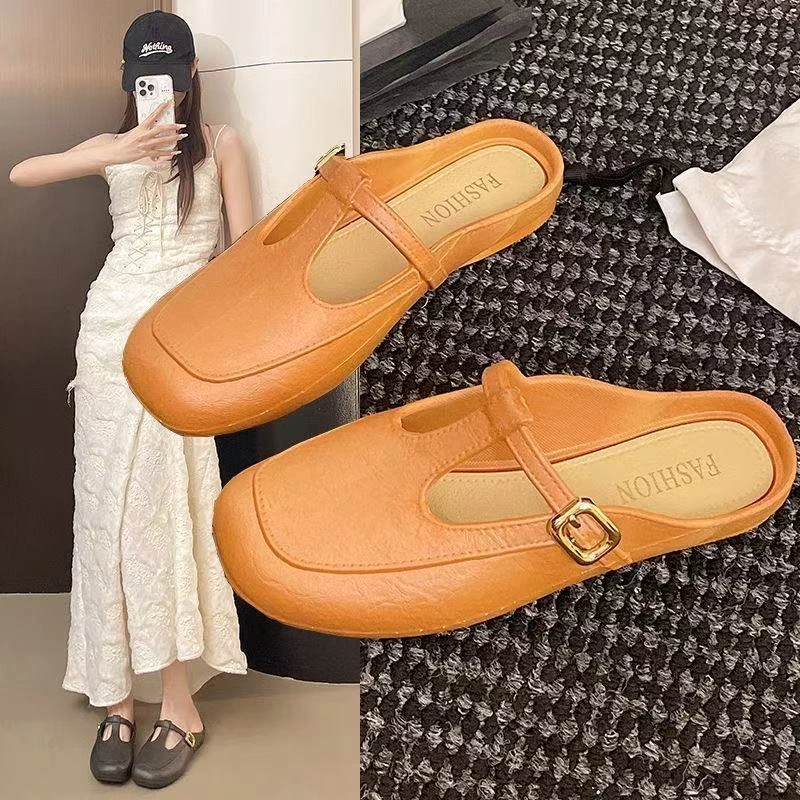627配裙子平底温柔晚风鞋子包头小香风玛丽珍单鞋女2025春秋新款