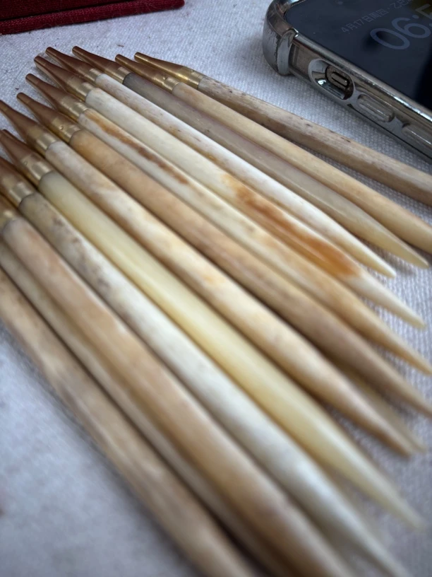 6.0mm 棕眼大 驼圆圆毛衣针