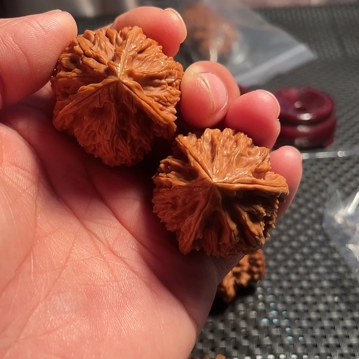 文玩核桃吊坠36文山三棱