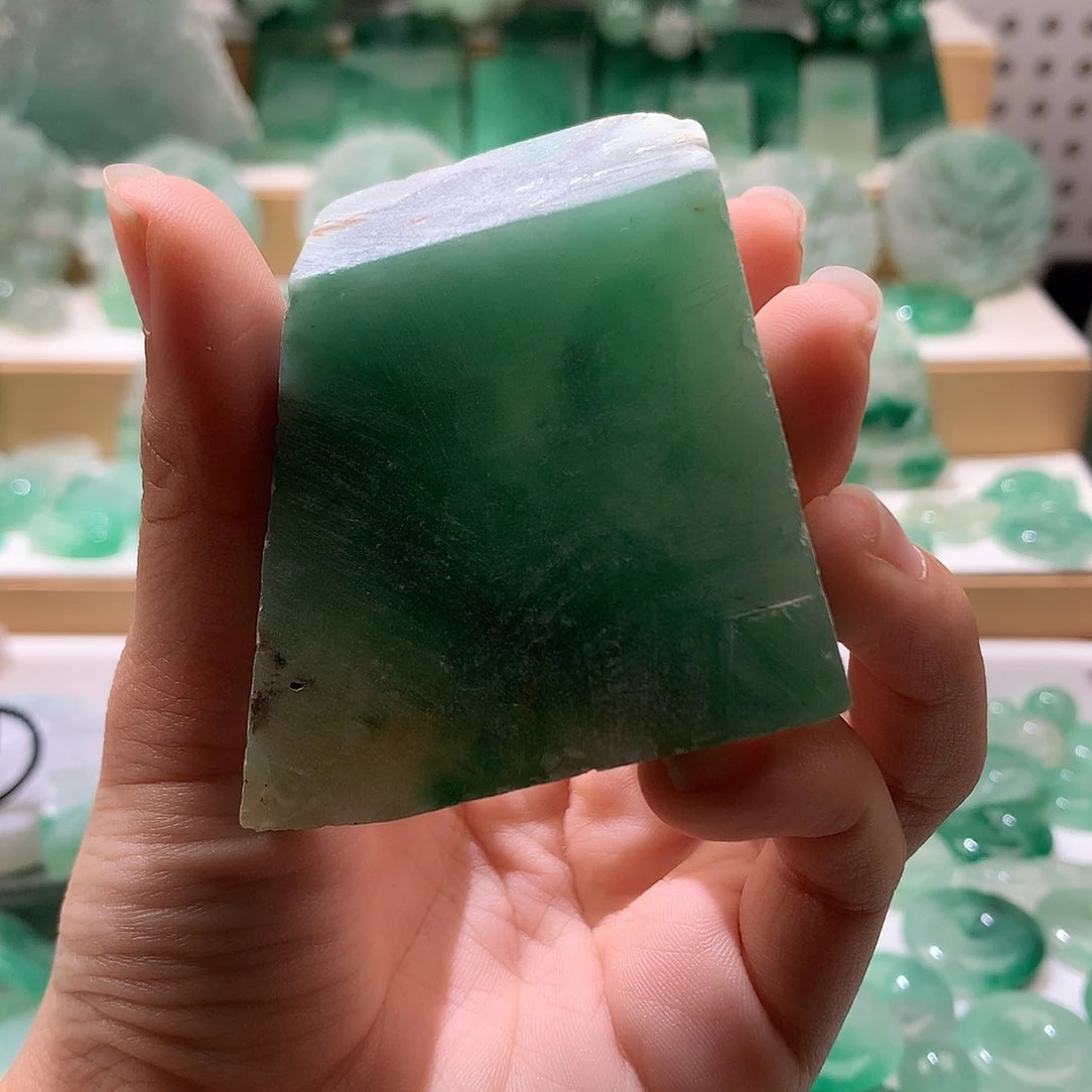 石英质玉未镶嵌珠宝半成品