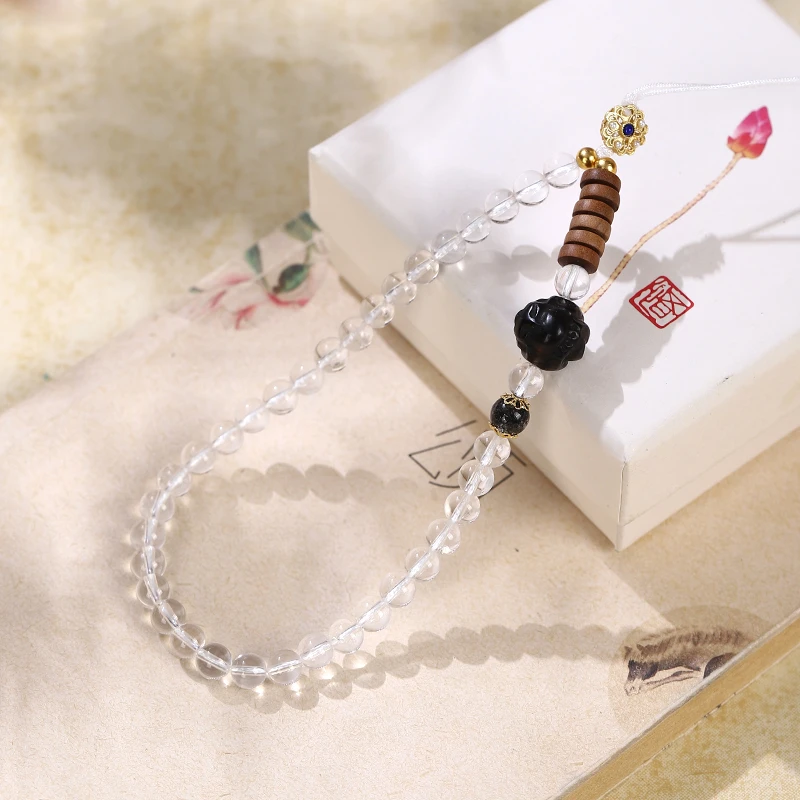 【白小九】白水晶DIY挂件-多样性发其一