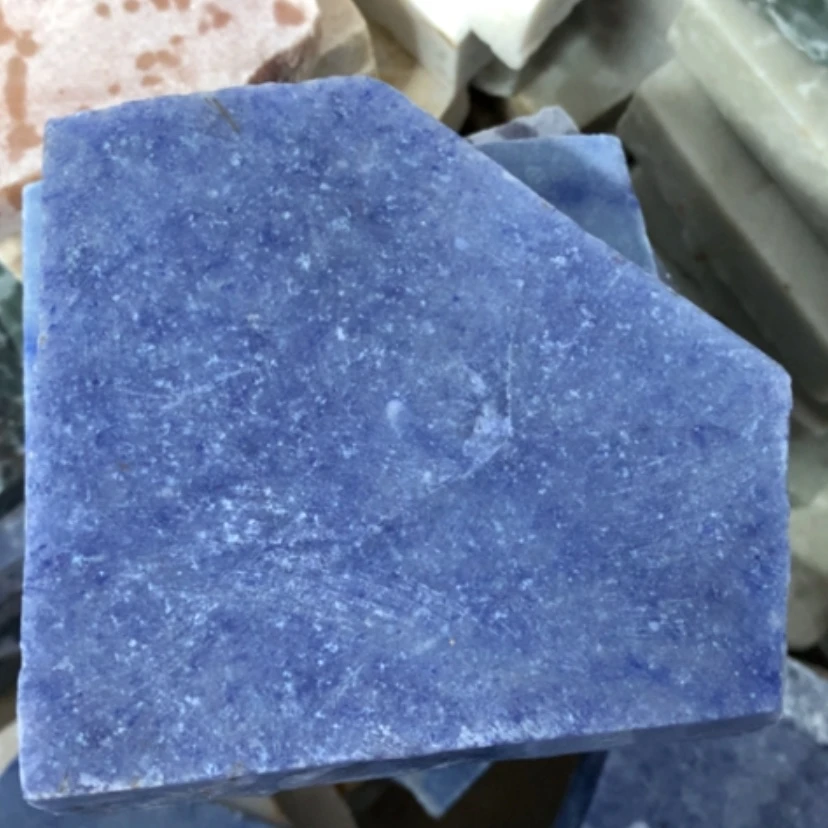 【闪购商品】未镶嵌手镯石英岩玉雪花蓝东陵