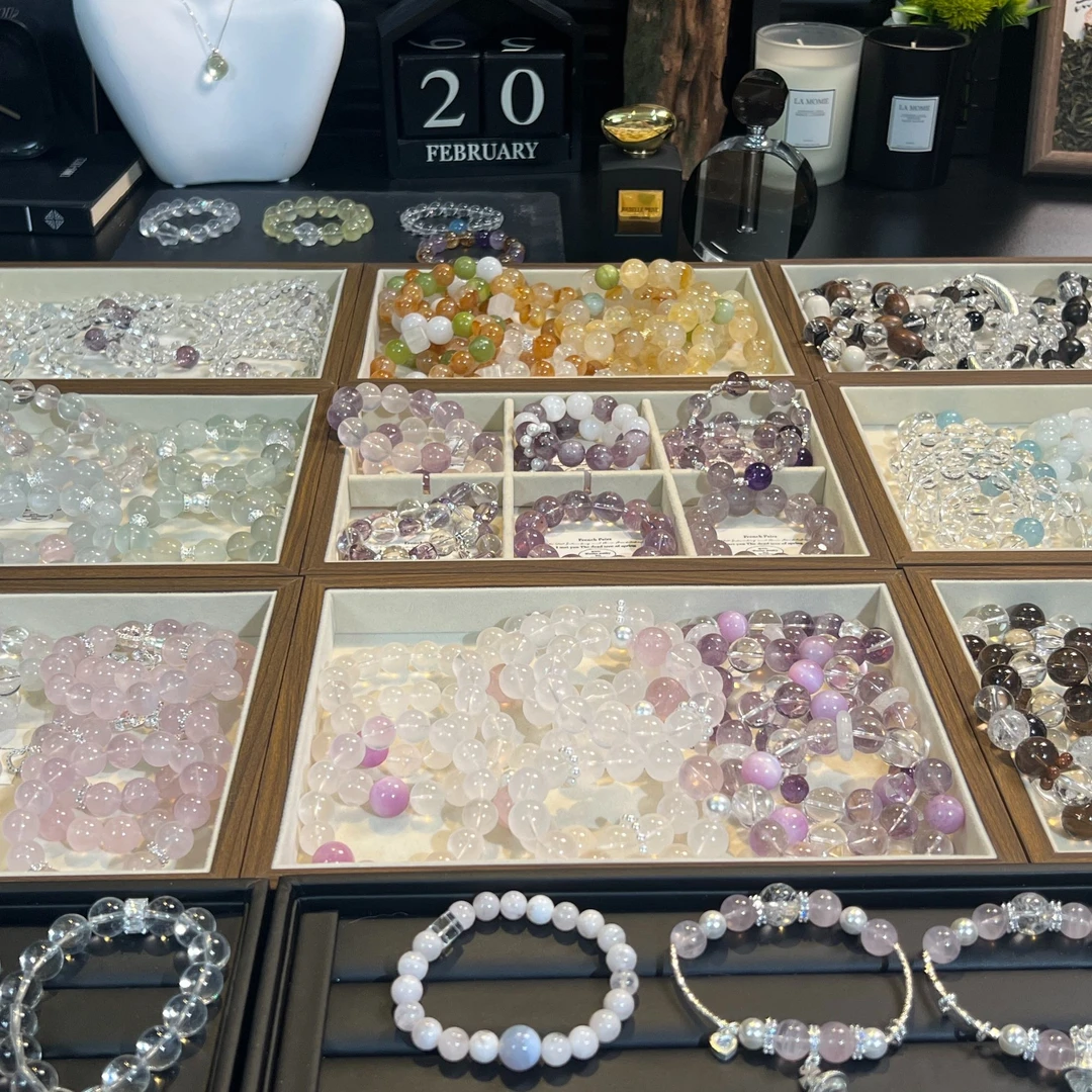 【Vini熊‘ Crystal】水晶手串 直播现场包装 请勿盲目下单哦~