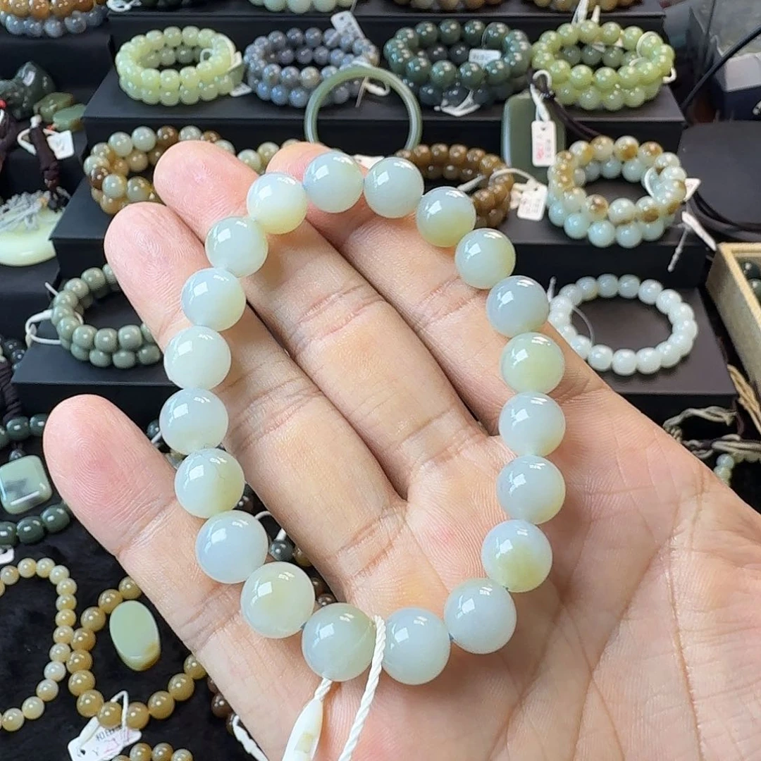 手链未镶嵌和田玉一物一证 NGTC国检 支持全国复检