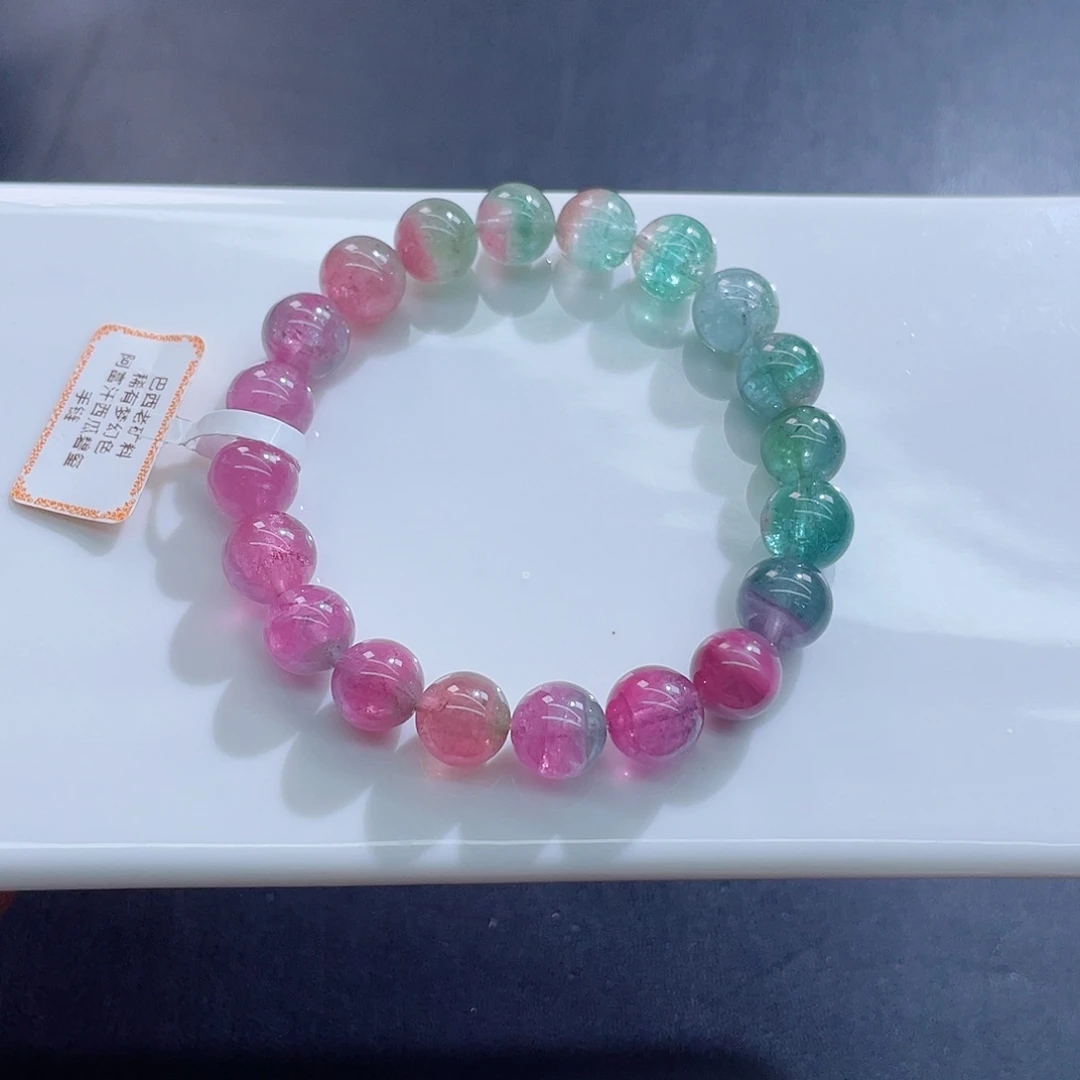 未镶嵌碧玺手链10.2mm左右